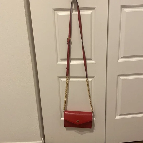 Michael Kors Red Cross Body Bag - Picture 6 of 6